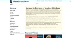 Desktop Screenshot of ideasroadshow.com